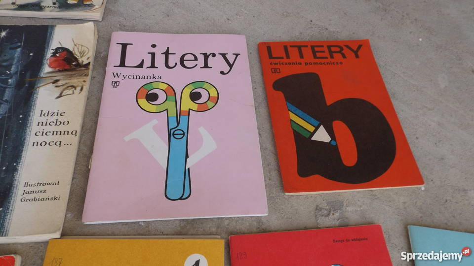 Stare książki bajki dzieci z Prlu Grodziczno