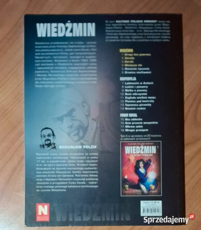 Wiedźmin Mniejsze złoTom 4 sprzedam