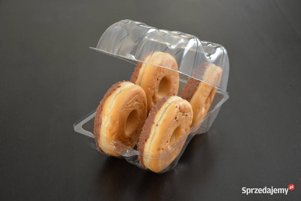 Kartony na zapiekanki szare z nadrukiem lubelskie Lublin