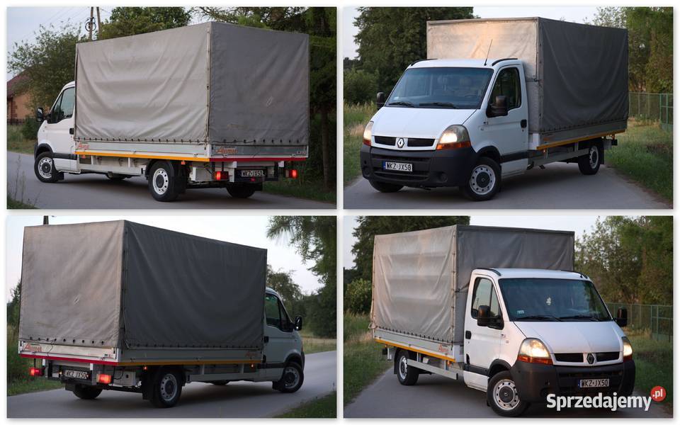 Renault Master samochód ciężarowy skrzynia Rok produkcji 2005 Brzóza