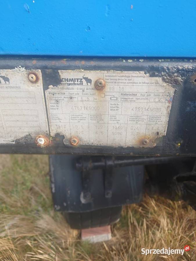 Przyczepa towarowa pełny VAT pomorskie Kartuzy