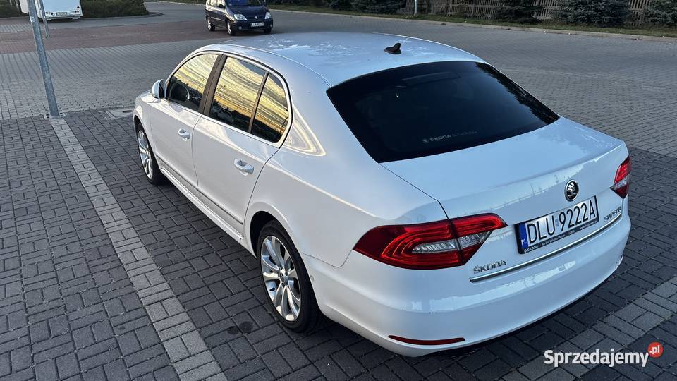 Skoda Superb II 20 TDI 170 DSG światła do jazdy dziennej dolnośląskie Lubin