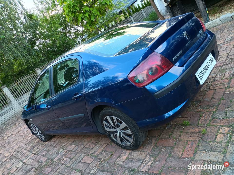 ŁADNY PEUGEOT 407 diesel 16 Ruda Śląska