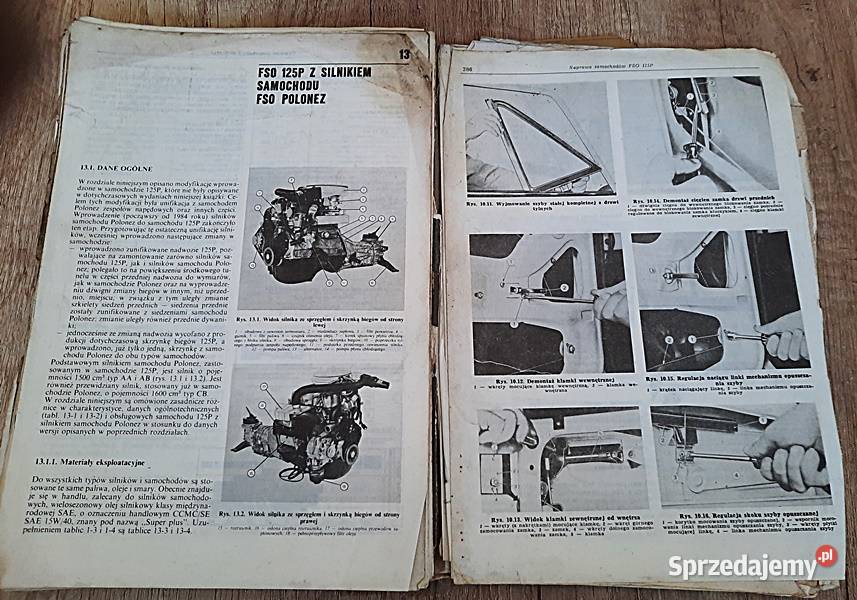 Naprawa samochodów FSO 125 P E Kaim