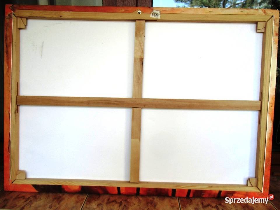 2 x duże obrazy wykonane druk cyfrowy na płótnie Warszawa