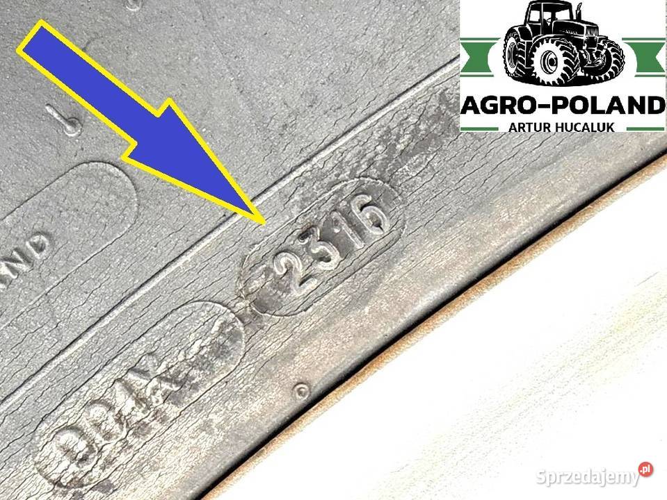 DEUTZ FAHR 6150 2767 H 2016 ORYGINALNE OPONY Kudowa-Zdrój