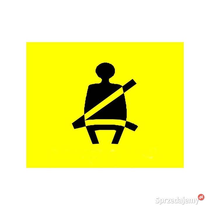 Naklejka Proszę zapiąć pasy Kraków