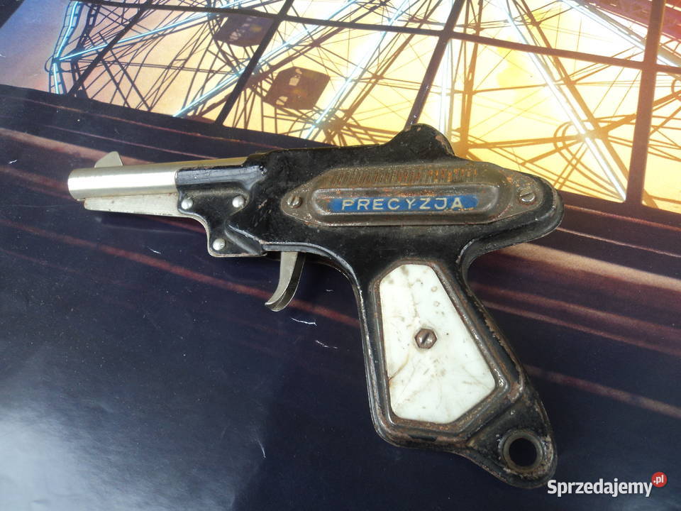 PRL pierwsza seria milicyjnego pistoletu zabawki Antyki, Sztuka, Kolekcje Nowy Sącz