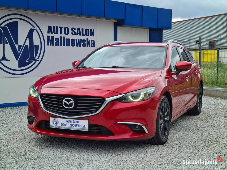 Mazda 6 BOSE Navi SkóraGrzaneEl Fotele Led manualna Wągrowiec