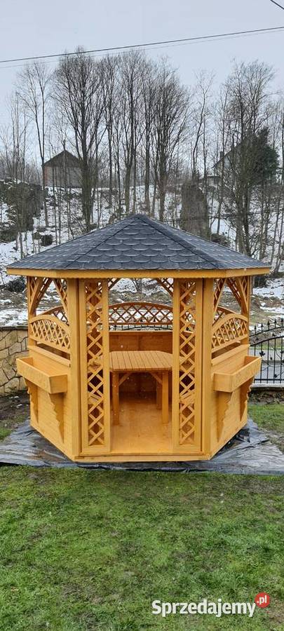 Altana ogrodowa altany drewniane altanypajak Architektura ogrodowa Maków Podhalański sprzedam
