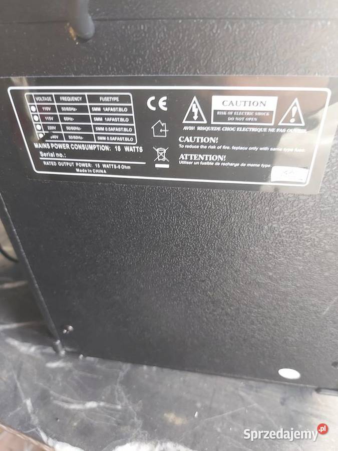 Gitara elektryczna vision gy msa wzmacniacz Świdnica sprzedam