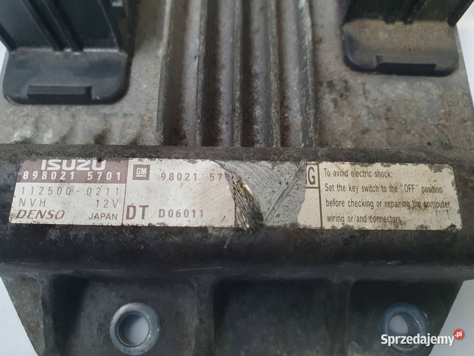 STEROWNIK SILNIKA Opel Combo C 17 CDTI komputer Chełm