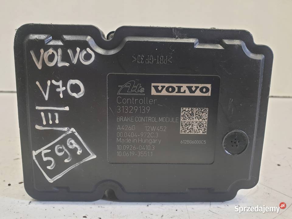 Volvo V70 III XC70 II POMPA ABS hamulcowa osobowe lubelskie