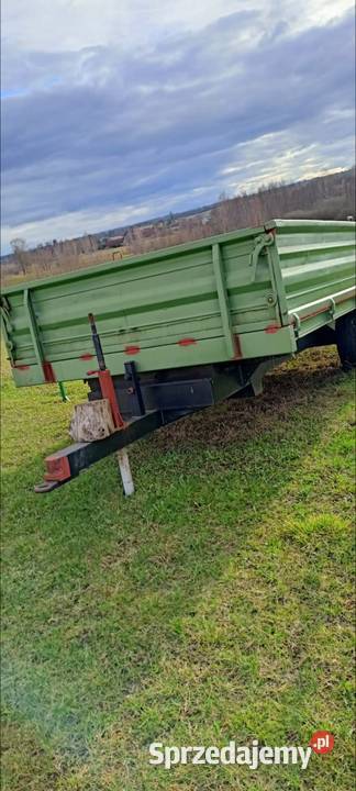 Przyczepa jednoosiowa wywrotka Dobre Miasto sprzedam