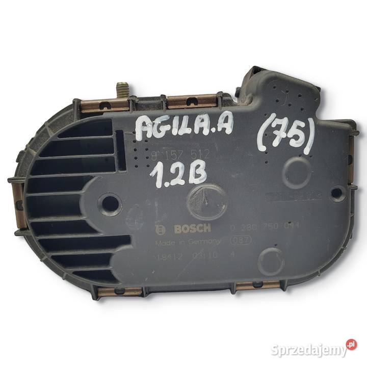 PRZEPUSTNICA Opel Agila 12 16V 0280750044 bosch lubelskie Chełm