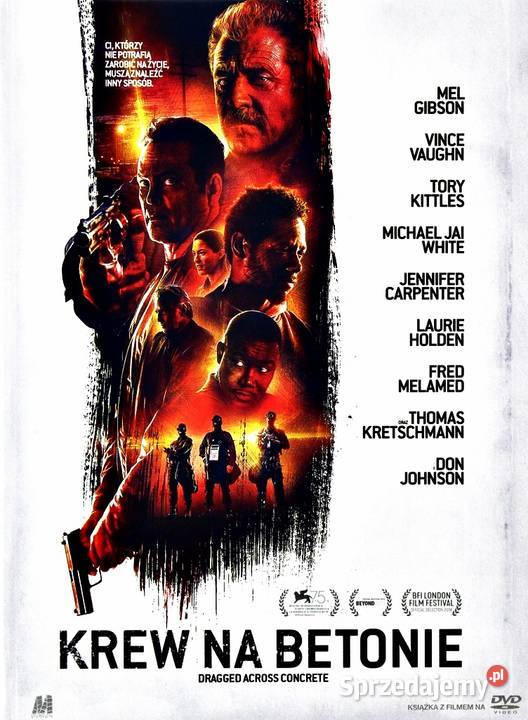 KREW NA BETONIE MEL GIBSON DVD KS pełne Kalisz