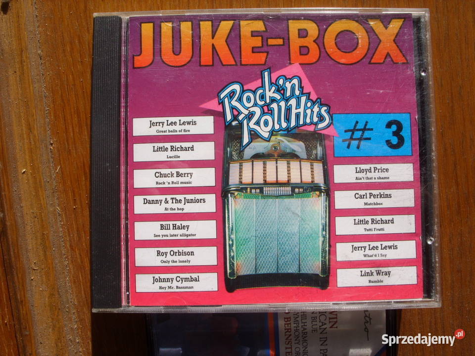 Rock CD ROCKIN ROLL HITSJUKE BOX 3 Płyty i kasety dolnośląskie Wołów