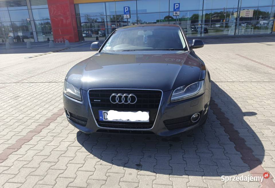 Audi A5 8T S line anglik zarejestrowany w kraju nieuszkodzony Lubin sprzedam