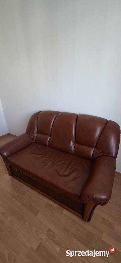 SPRZEDAM SOFĘ SKÓRZANĄ DO NEGOCJACJI