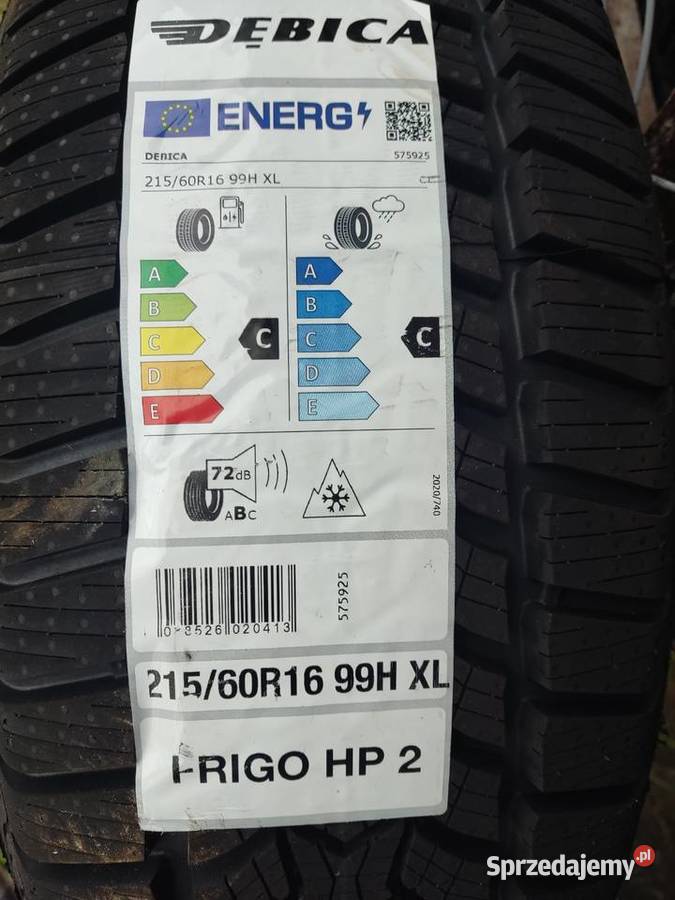 Opony zimowe 21560r16 dębica frigo hp2 nowe 4 Raciechowice sprzedam