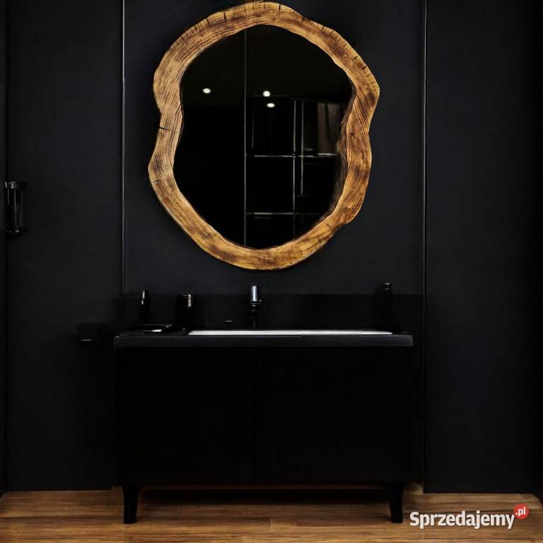 niebanalne drewniane lustra do nowoczesnej podkarpackie Rzeszów