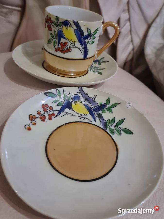 Porcelanowy zestaw filizanek