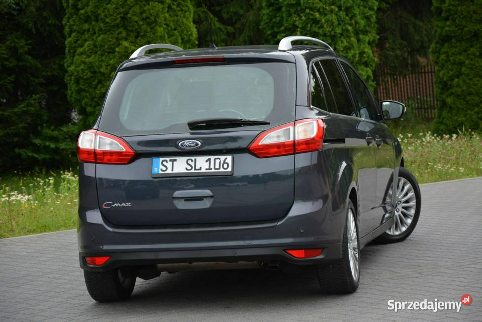 Ford Grand C biXenon Navi Skóry elKlapa Sony centralny zamek Ostrów Mazowiecka