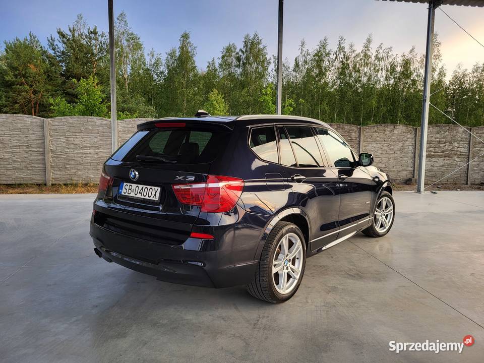 BMW X3 F25 20 MPakiet 2013 Turbo Benzyna Automat Tarnobrzeg