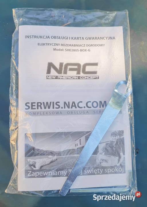 Rozdrabniacz do gałęzi frezowy rębak NAC