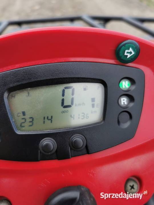 Quad Kymco Kawasaki bruteforce 300 kwity l7e hak sprzedam