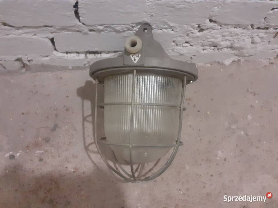 Oprawa POLAM C200A lampa wisząca zabytkowa Starogard Gdański