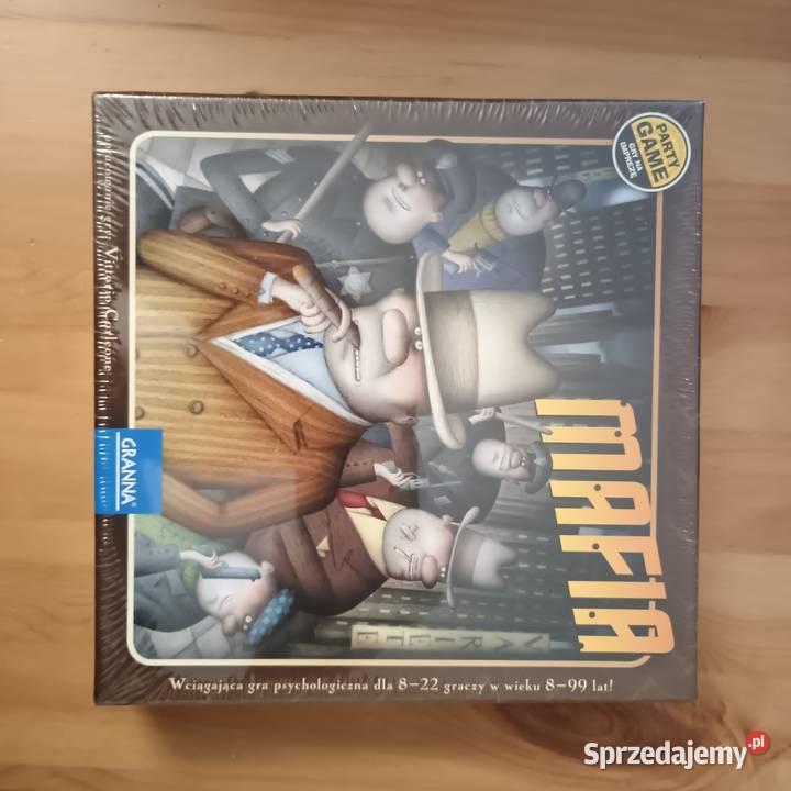 Gra rodzinna osobowa MAFIA nowa zafoliowana Pszenno
