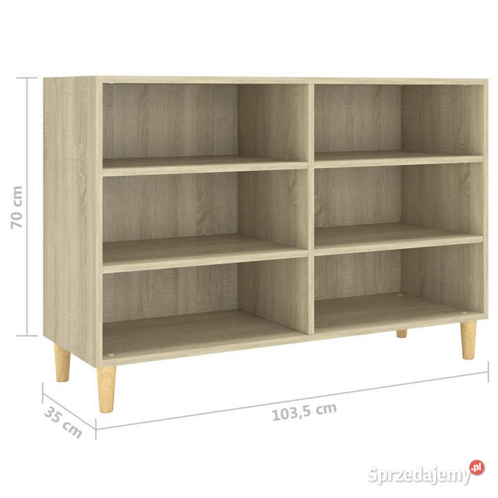 Szafka dąb sonoma 1035x35x70 materiał Warszawa