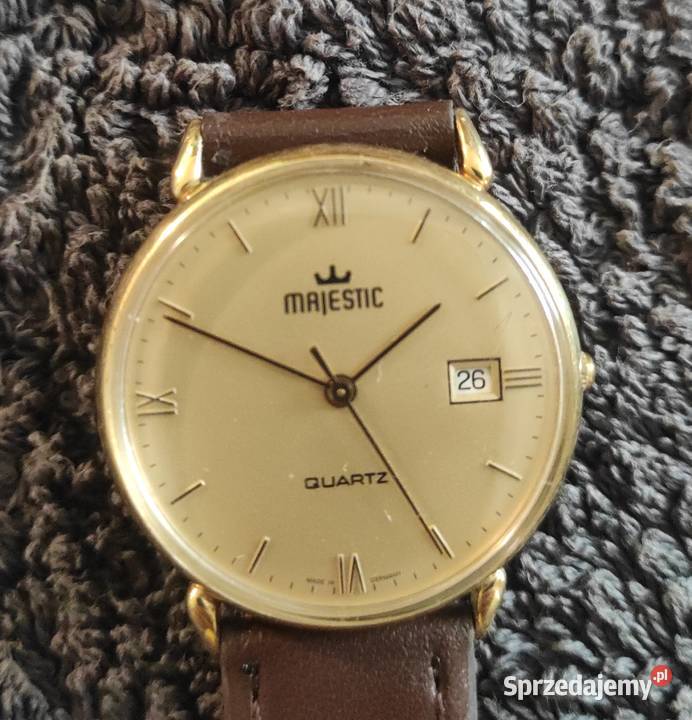 Złoty zegarek Majestic 14K 585 Kraków