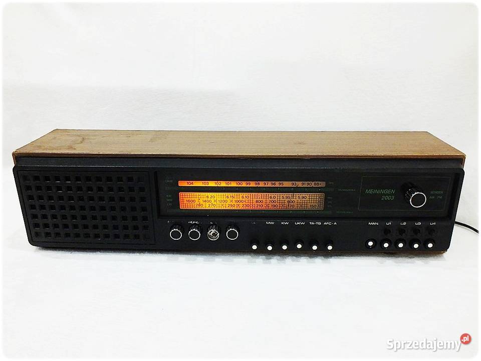 Stare Radio tranzystorowe Meiningen 2003 RFT z lubuskie Żary