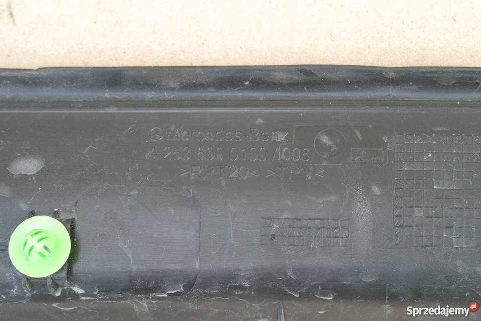 MERCEDES GLC W253 OSŁONA NAKŁADKA ZDERZAKA TYŁ Bieleń