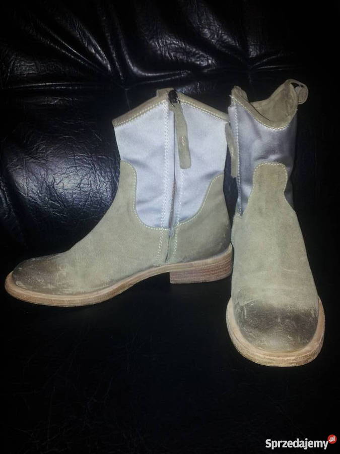 włoskie buty Vero Cuoio szary/srebrny Warszawa