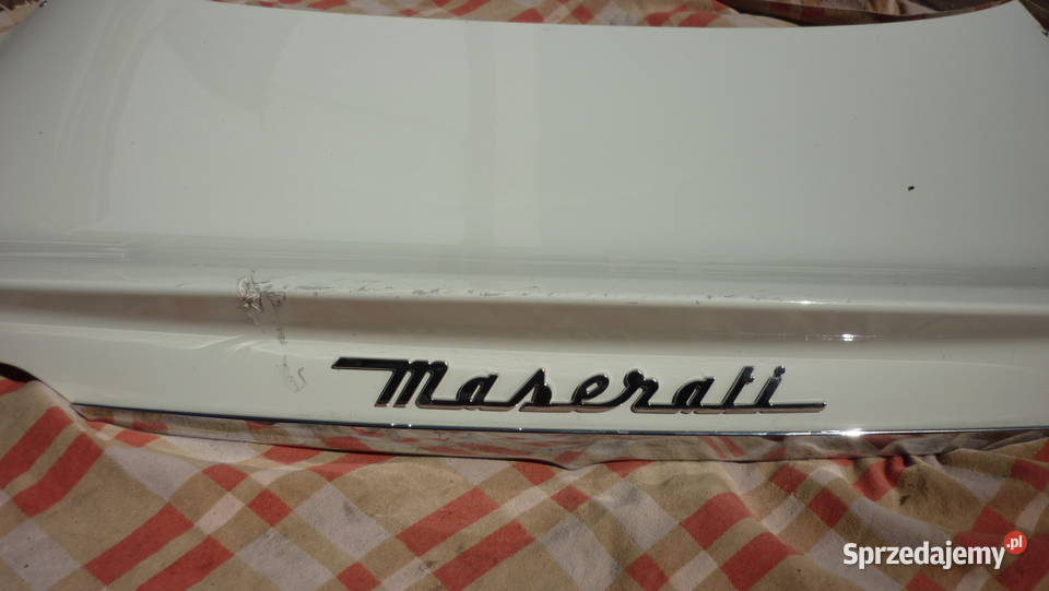 Klapa bagażnika Maserati M145 GT Pobiedziska