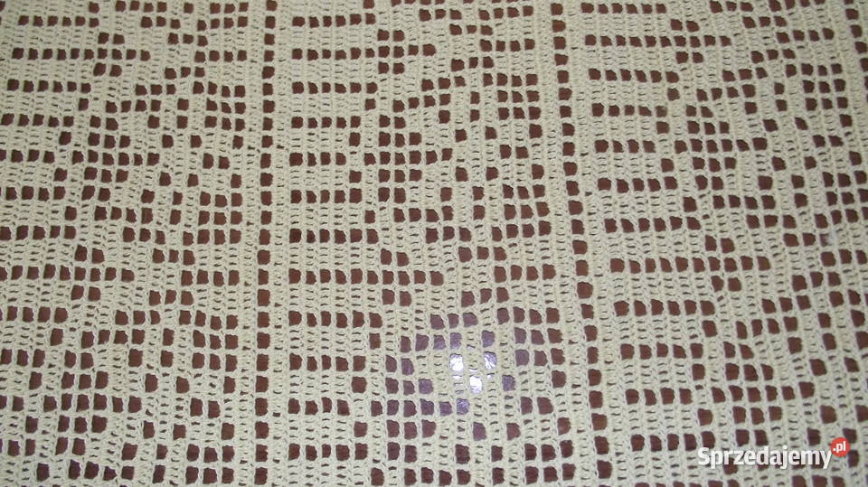 Serweta szydełkowa Leźnica Wielka-Osiedle