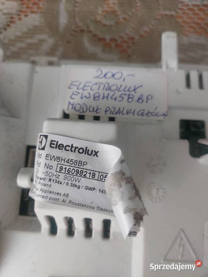 ELECTROLUX EW8H458BP MODUŁ GŁÓWNY PRALKO Pralki i suszarki Nowy Sącz