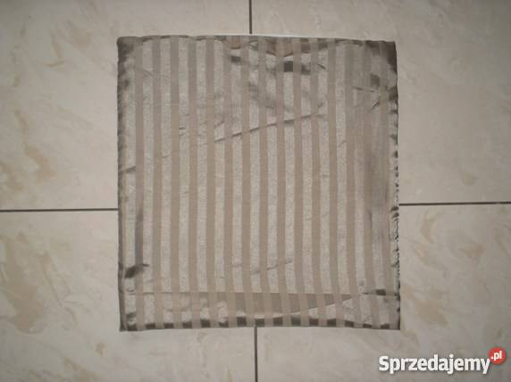 Prążkowana poszewka na poduszkę jasiek 40 x 40 z Kraków