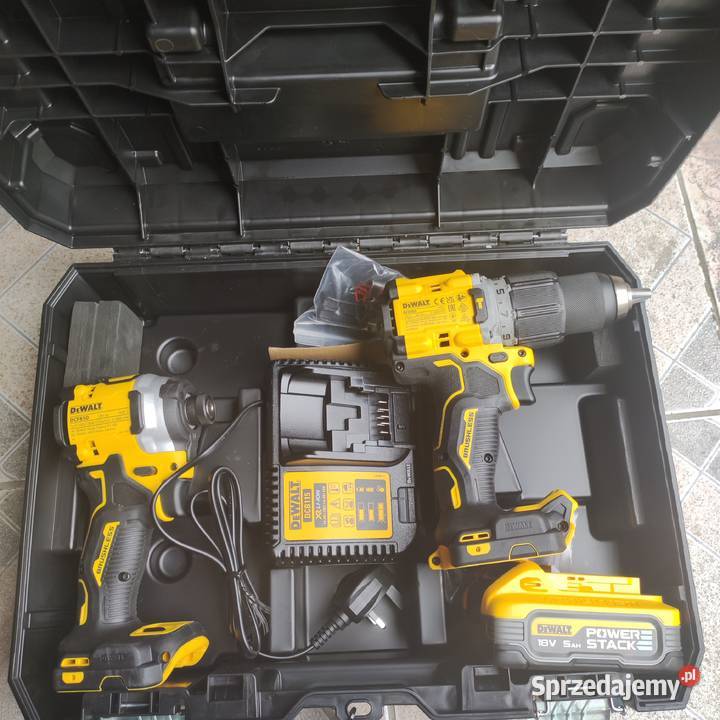 kumulatorowy zestaw combo DeWalt DCK2050H2TQW sprzedam