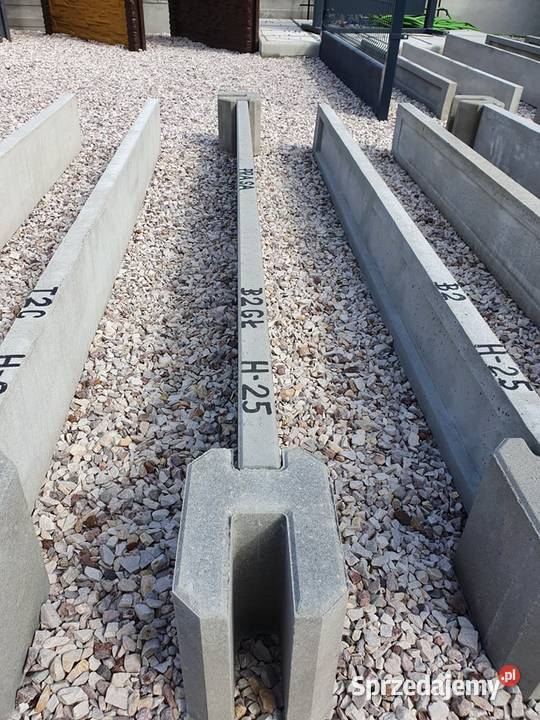 Podmurówka WIBROPRASA do ogrodzenia łącznik Piaseczno