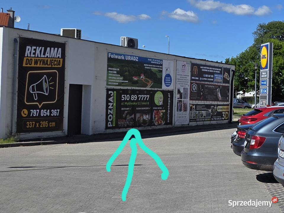 Powierzchnia reklamowa do wynajęcia w centrum Szczecinek