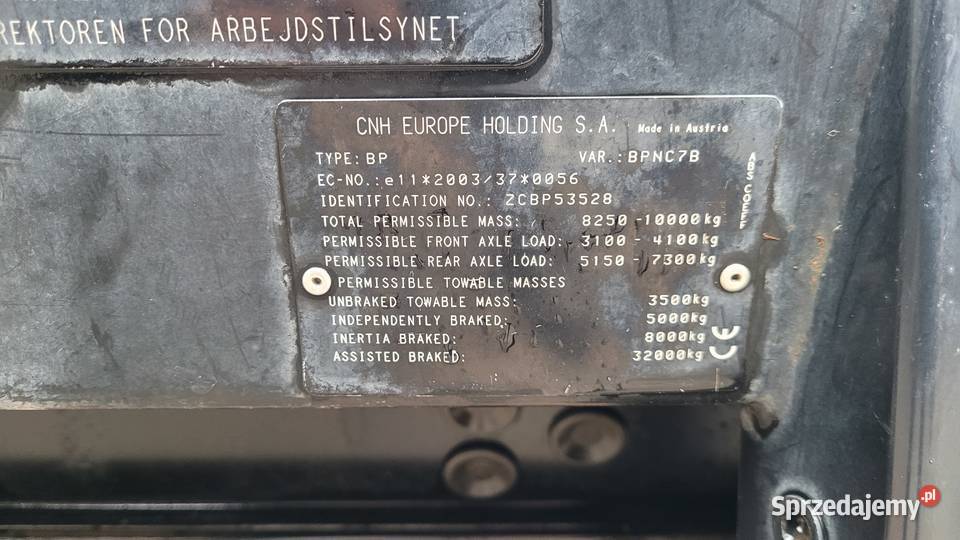 CASE IH PUMA 145 12r RAMA KABINY 84246943 kujawsko-pomorskie Kolno