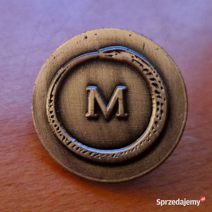 Uroboros symbol wieczności przypinka wpinka pin Pozostałe Warszawa