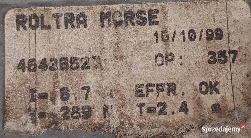 Marea silniczek podnośnika szyby tylny tył Legnica