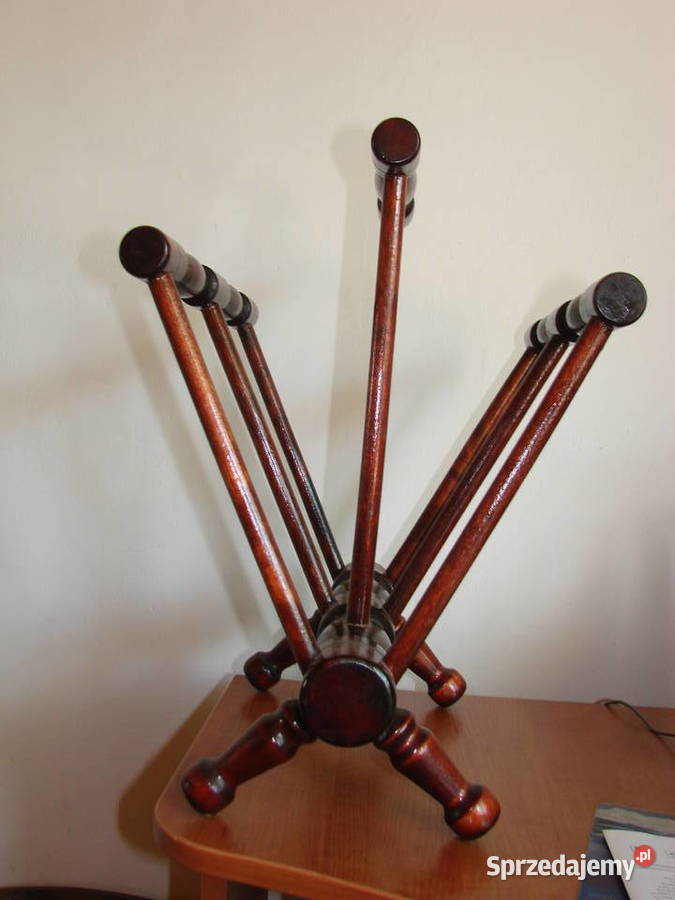 drewniany gazetnik Pruszcz Gdański