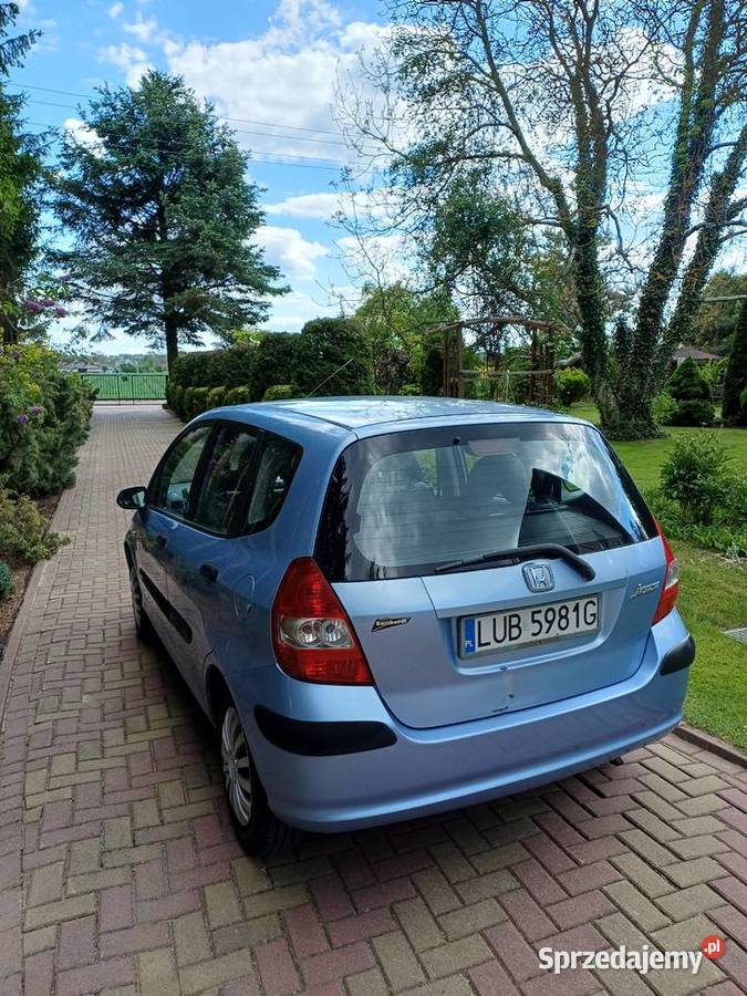Honda Jazz 12 2004r nieuszkodzony lubelskie Lublin