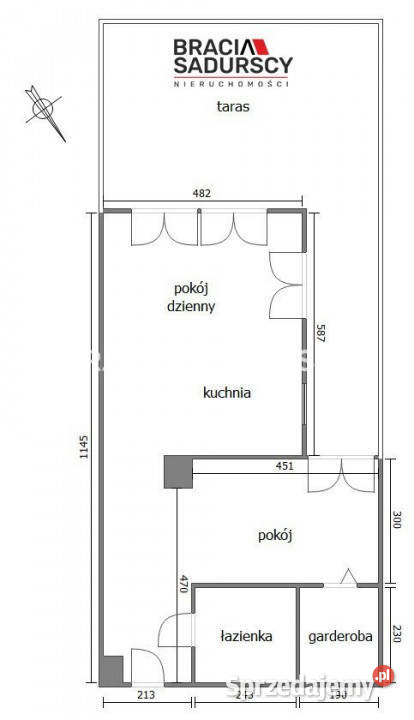 Mieszkanie Kraków 61m2